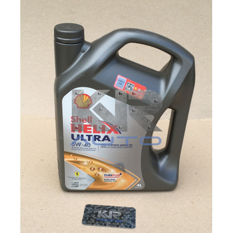 Масло SHELL Helix Ultra SAE 5W40 4L JAC S2